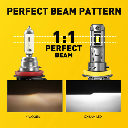 AUXITO 2Pcs 22000LM H11 LED Headlight Canbus H8 H9 9005 HB3 9012 HIR2 9006 HB4 Turbo Lamp 120W Super Bright Car Headlamp 6500K