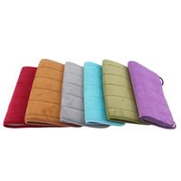 1pc New Washroom Toilet Foot Mat U-Shaped Floor Mat Waterproof Pad Bathroom Water Absorption Anti-Skid Pad