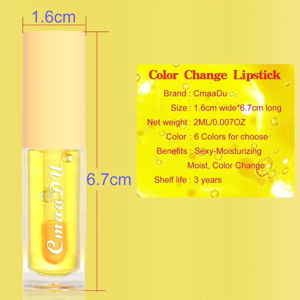 Hydrating Lip Oil-Berry Involved Moisturizing Clear Lip Gloss Plumping Non-Sticky Lip Care High Shine Finish Nourishing Fruit E