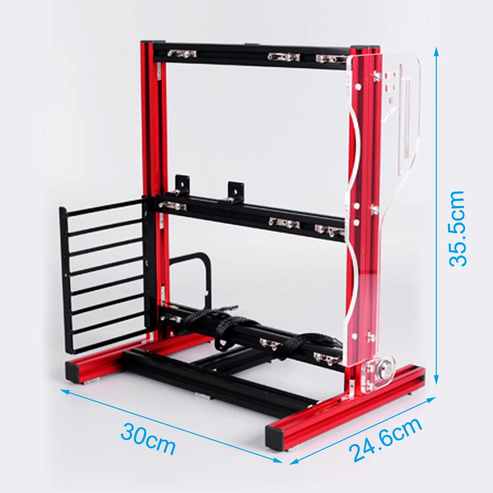 PC Frame Test Bench ITX ATX MATX Open Air Case Water Cooling Fan Chassic DIY Mini Computer Motherboard for HTPC Graphics Card