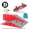 Finger Skateboard Big Scene DIY Mini Park Finger Skatepark Ramp Track Stairs Venue Combination Indoor Home Toys