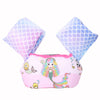 Kids Swim Vest Cartoon Water Wings Arm Floaties Children Life Vest Sea Pool Safety Swim Aid for Children Age 2 to 6 Years Old