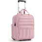Underseat Carry on Luggage with Wheels, 16-inch Under Seat Luggage, Lightweight Travel Luggage Travel Suitcase for Women