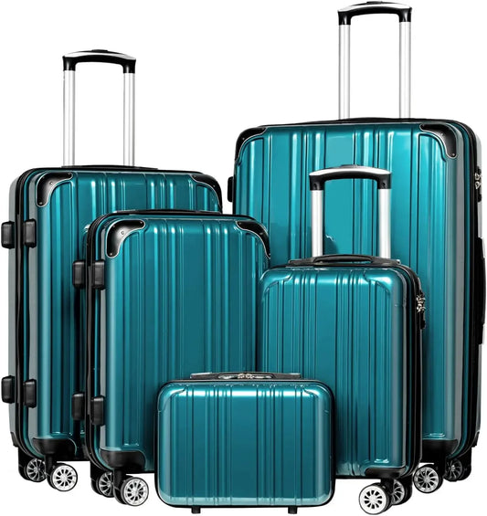 Luggage Expandable Suitcase Set with TSA Lock Spinner Luggage & Bags Rolling Luggage