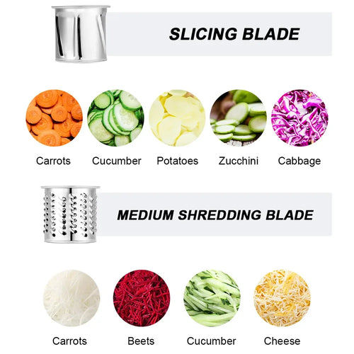 Vegetable Fresh Prep Slicer Shredder Attachment Chopper Accessories For KitchenAid
