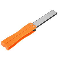 Double Sided Knife Sharpener Portable Folding Portable AntiSlip Diamond Sharpener