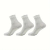 25% Silver Infused Grounding Socks Conductive Earthing Socks for Men Women Anti-Odor & Moisture Wicking Socks(3 Pairs)