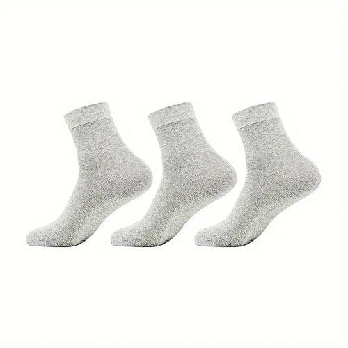 25% Silver Infused Grounding Socks Conductive Earthing Socks for Men Women Anti-Odor & Moisture Wicking Socks(3 Pairs)