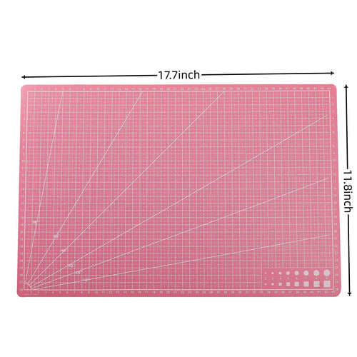 A3 Solid Color Multi-color Cutting Mat Sewing Mat Single-sided Craft Pad Fabric Sewing And Making Cutting Board DIY Art Tool