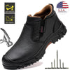 Men Work Shoes Breathable Work Sneakers Composite Toe Safety Shoes Anti-Puncture Indestructible Shoes Welders Safety Boots