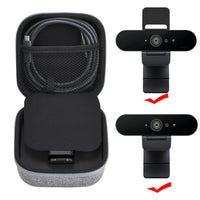 Portable EVA Hard Case For Logitech Brio Webcam Camera Travel Protective Carrying Storage Bag Shockproof Outdoor Pouch