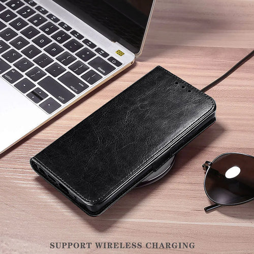 For Samsung Galaxy S22/S22+/S22 Plus/S22 Ultra 5G Phone Leather Case Shockproof Wallet Pouch Card Slot Kickstand Flip Cover