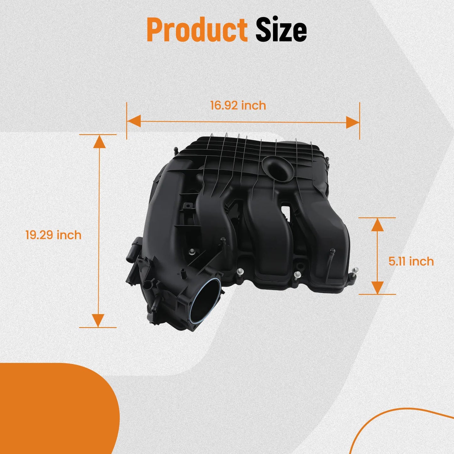 Upper Intake Manifold for Dodge Charger Grand Caravan Journey Durango 2011-2020 05184693AE