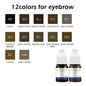 Tattoo Ink Nano Pigment Milkly Colors For Semi Permanent MakeUp Sets Tint Eyebrow Eyeliner Lips Beauty 3ml Microblading Pigments
