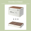 Outdoor Camping Folding Storage Box Tourist Table Car Storage Box Travel Storage Bin With Lids And Handles Camping Equipment