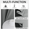 1pc Solid color full shading and sun protection 100% Blackout curtains, bedroom and living room shading curtains EzBuyCo