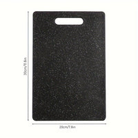 Imitation marble texture PP plastic cutting board Antibacterial mildew kitchen vegetable cutting board is dishwasher safe