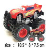 Disney Pixar Cars Lightning McQueen SUV Black Storm Jackson Cruz Mater Big wheel Offroad Metal Cars Toy Kids Christmas Gifts EzBuyCo