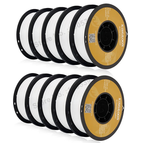 KINGROON PLA Filament 1.75mm 5/10KG pla Plastic For 3D Printer, Standard 1kg/roll 3D Printing Filaments Mix Color Local Shipping