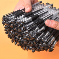 48pcs Gel Pens with Transparent Barrel, 0.5mm Smooth Writing for Office & School, Includes 6 Black Pens +42 Refills
