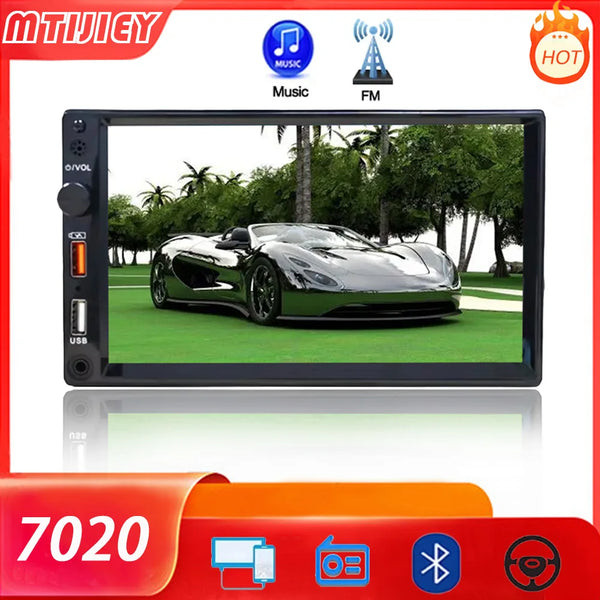 MTIJIEY 2din 7inch Car Radio Carplay Android Auto Multimedia MP5 Player Car Stereo Bluetooth USB TF FM For Toyota Honda