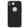 Black Phone Case For iPhone 8 / iPhone 8 Plus Heavy Duty Shockproof Protective Rugged 3-Layers Hard Cover