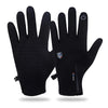 Winter Gloves For Men Waterproof Windproof Cold Cycling Gloves Snowboard Motorcycle Riding Driving Warm Touchscreen Zipper Glove