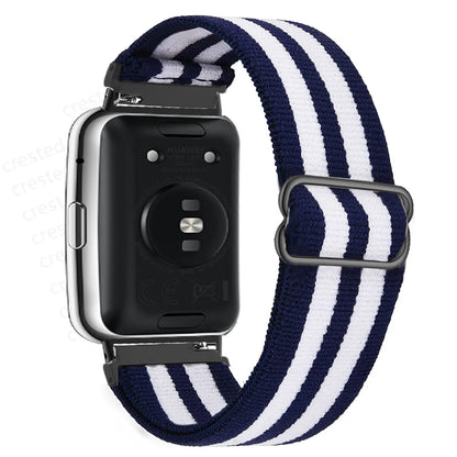 Scrunchie Band For Huawei Watch Fit 2 Strap Smartwatch Accessories Elastic Nylon Loop Bracelet Correa Huawei Watch fit2 band
