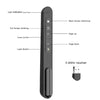 Wireless Presenter Red Light page turning pen 2.4G RF Volume Remote Control PPT Presentation USB PowerPoint Pointer Mouse