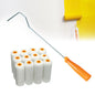 13pcs Mini Paint Roller Kit With 10 4-Inch Covers,30cm Long Roller Frame Paint Roller For Painting Walls Practical Tool