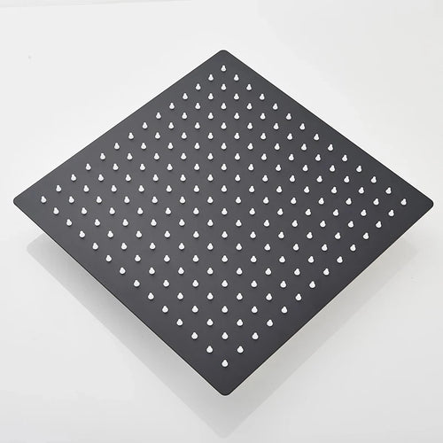 Shower Head 16 Inch Luxury Ultrathin Rainfall Shower Head Stainless Steel Chrome Nickel Bathroom Faucet Accessory