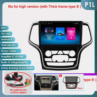 Hizpo 10.1 Carplay 4G 2Din Android 13 Car Radio for Jeep Grand Cherokee WK2 2014 -2022 Multimedia Video Player Autoradio GPS DSP