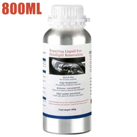 800ML Car Headlight Repair Fluid Headlight Polishing Restoration Polishing The Headlights
