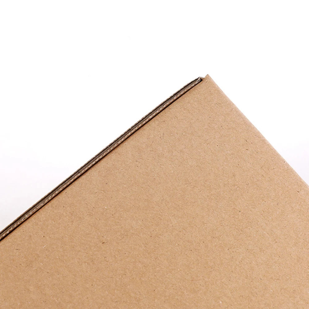 USA Stock 100 Corrugated Paper Boxes 8x6x4"（20.3*15.2*10cm）Yellow  4x4x4"（10*10*10cm） 6x4x2"（15.2*10.2*5.1cm）3size