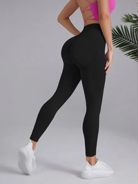 High Waist Tummy Control Yoga Pants with Butt Lift Compression for Women - Seamless Stretchy Workout Leggings for Gym and