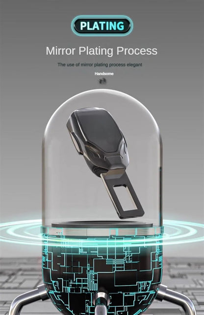 Car Seat Belt Extension Plug Buckle Seatbelt Clip Adjustable Extender For Tesla Model 3 Model S X Model Y Roadster Space X