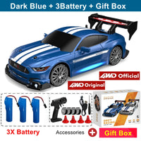 4WD RC Drift Car Remote Control GTRPRO AE86PRO Model 4x4 Racing RTR Radio Truck Vehicle Toy Gift for Boy Girl Children Kid Adult