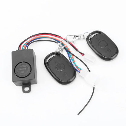 36-72V Anti-Theft E-bike Alarm Scooter Security Remote Control Detector Alarm