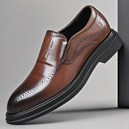 Men's Casual Business Formal Leather Oxfords Shoes Male Wedding Party Office Gentleman Shoes