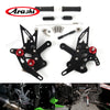 Arashi V2.0 Adjustable Rearset For KAWASAKI Ninja ZX4R ZX-4R 2023 / ZX-4RR ZX4RR 2022 -2024 CNC Footrest Foot Pegs Pedal