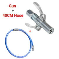 Grease Gun Coupler 10000 PSI NPTI/8 Oil Pump Quick Release Grease Tip Tool Two Press Car Syringe Lubricant Tip Grease Nozzle
