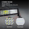 Curved/Straight 22 32 42 52inch 675W 540W Led Light Bar Driving Lights 7D 3-Rows Offroad Truck SUV ATV Tractor Car Boat