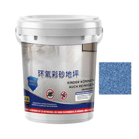 Newest High-Gloss Marble Effect Epoxy Floor Coating Indoor Outdoor Pure Natura Anti Slip Floor Paint 500g 4pcs/square meter