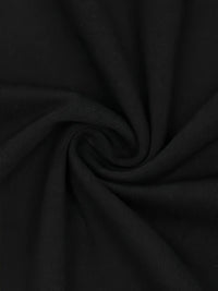 Men's Black 200g Cotton Crew - Neck Short - Sleeve T - Shirt with Angel Vs. Demon Heat - Transfer Print