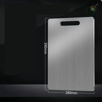 Thickened Stainless Steel Cutting Board Antibacterial Mildew-proof Kitchen Fruit vegetable Cutting Board Kneading Dough Board