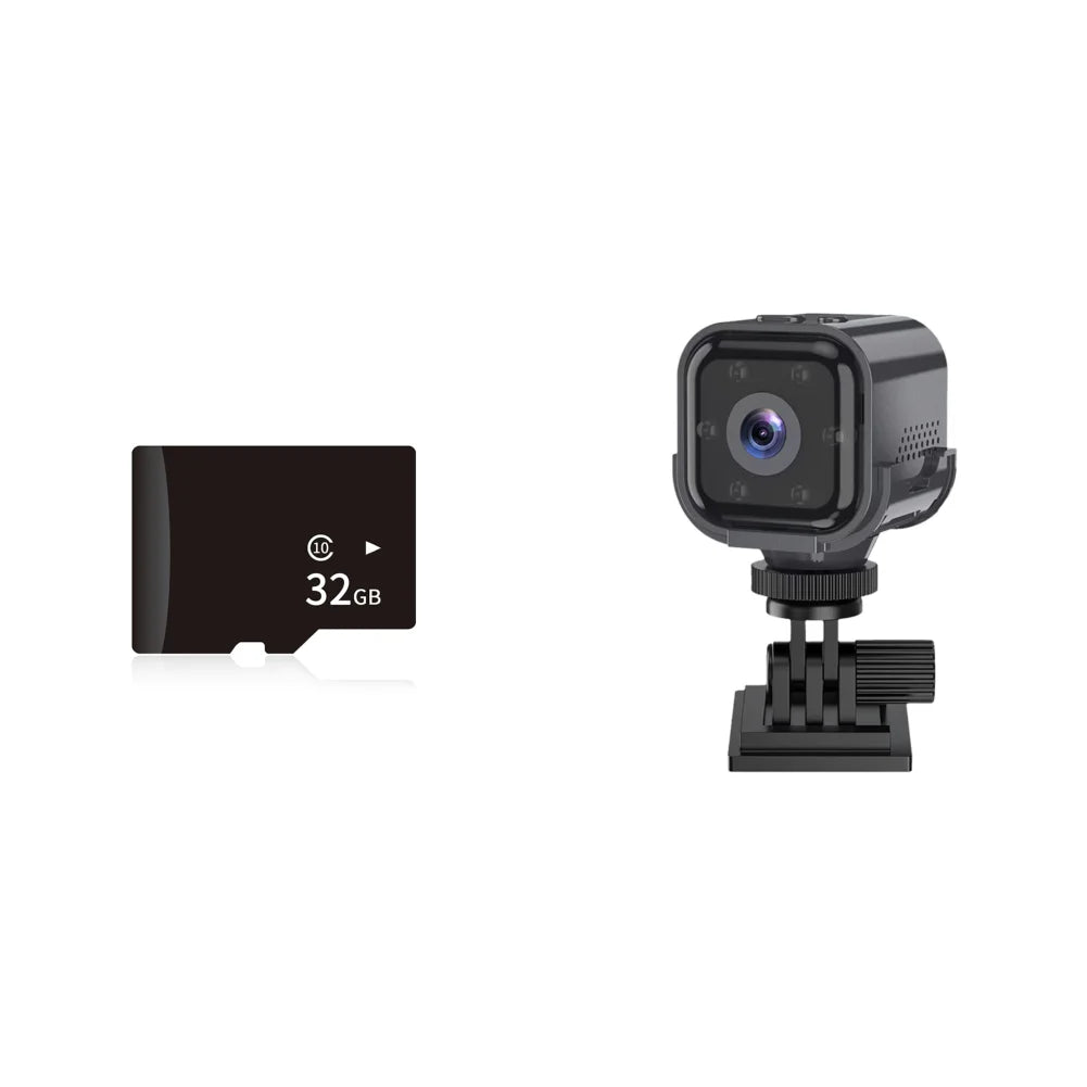 Wifi Mini Camera Two Way Audio Smart Wireless Camera Motion Detection Night Vision Pro Cam 960mAh for Indoor Outdoor Home Office