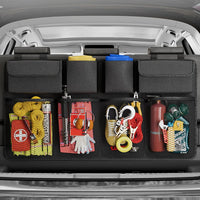 Car Trunk Hanging Storage Bag Back Seat Universal Large Capacity Oxford Waterproof Multi-pocket Car Trunk Storage Bag Organizer