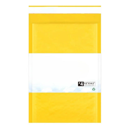 Kraft Bubble Mailers #0, Self-Seal Padded Mailing Envelopes, Pack of 25, 6x9 Inches