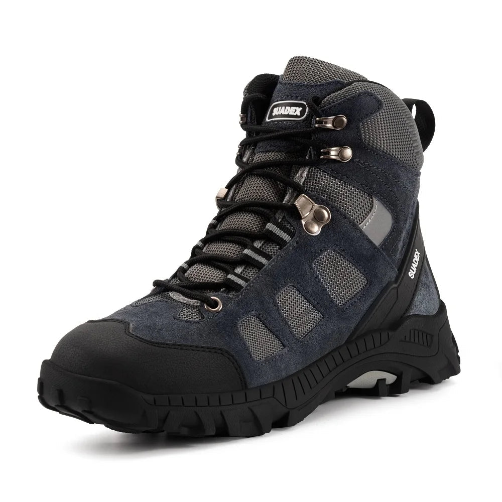 SUADEX S1 Safety Boots Men Work Shoes Anti-Smashing Steel Toe Work Safety Shoes Male Female Boots Anti-slippery EUR Size 37-48 EzBuyCo
