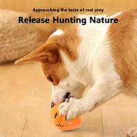 Pet Food Hiding Toy Plush Snack Bag Dog Training Teething Toy Interactive Feeder Dog Cat Chew Toys With Squeaker Hide Food Toys